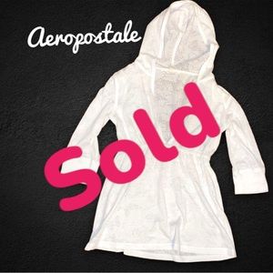 Aeropostale babydoll hooded top Sz. Small